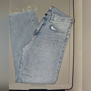 Forever 21 Light Blue Cropped Jeans